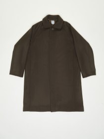 Wool angora coat