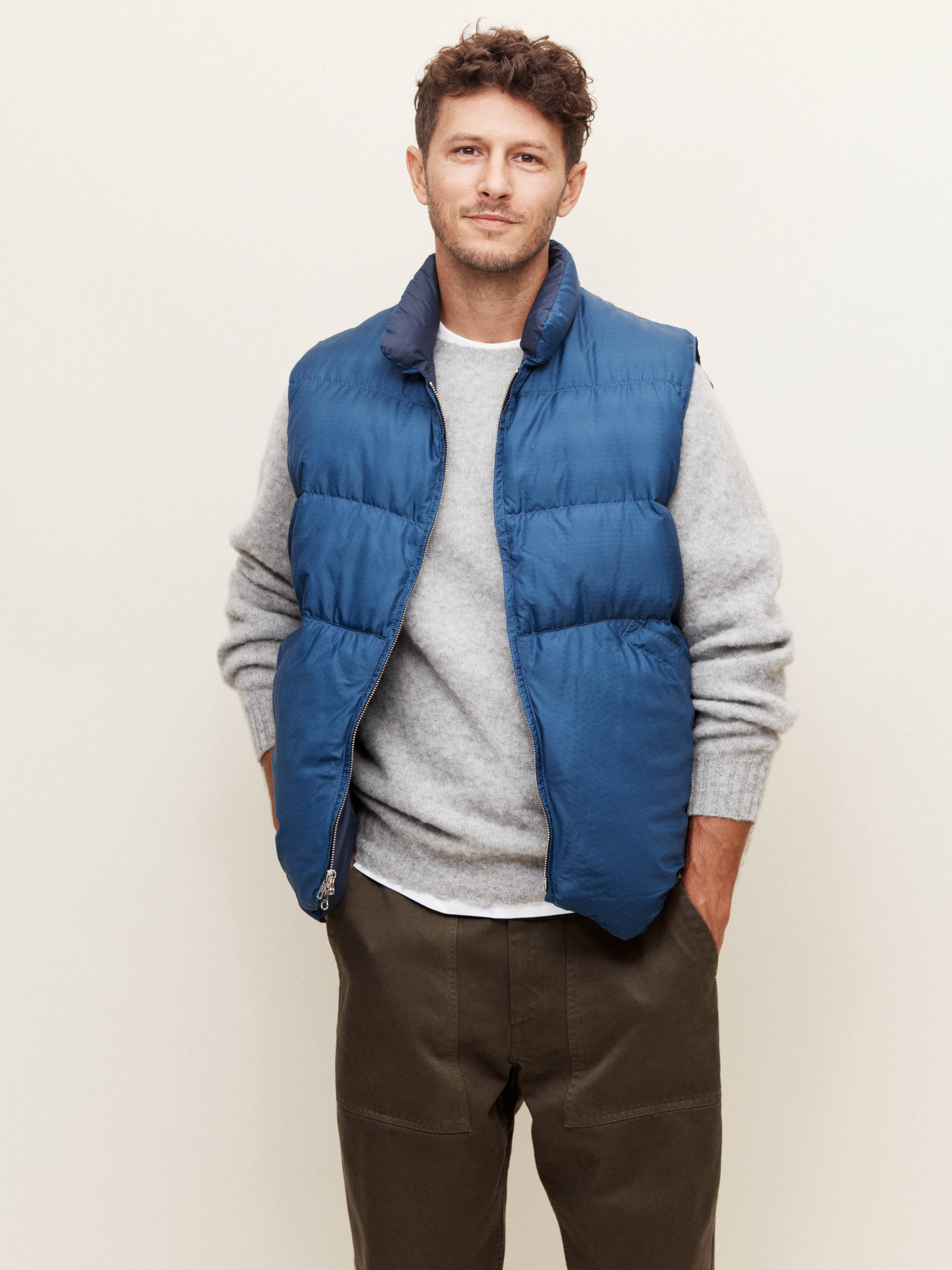 Ripstop down vest