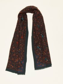 Fringed scarf