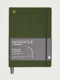 Large B5 softcover linen notebook 