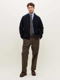 Boiled-wool jacket