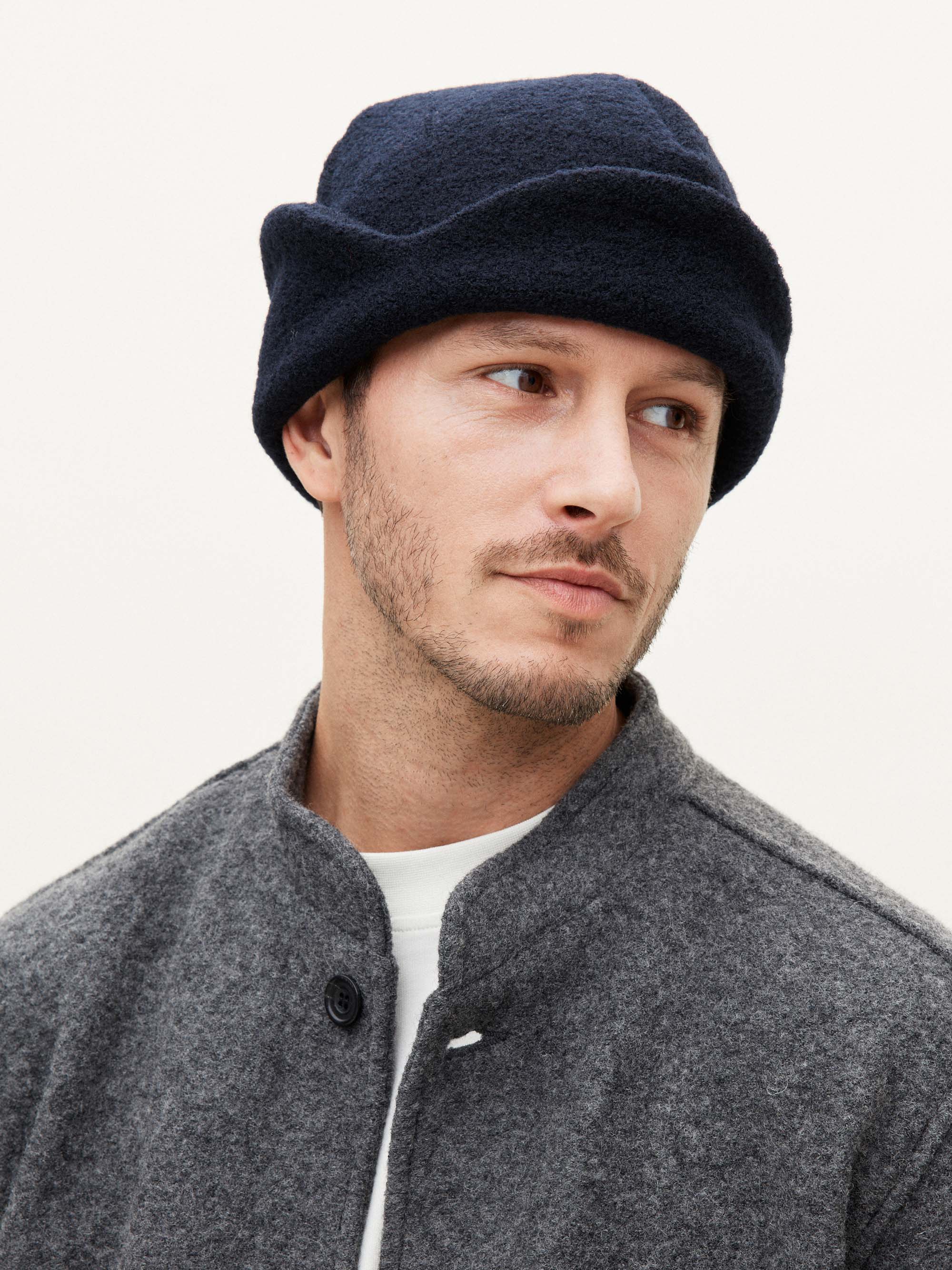 Wool flight cap