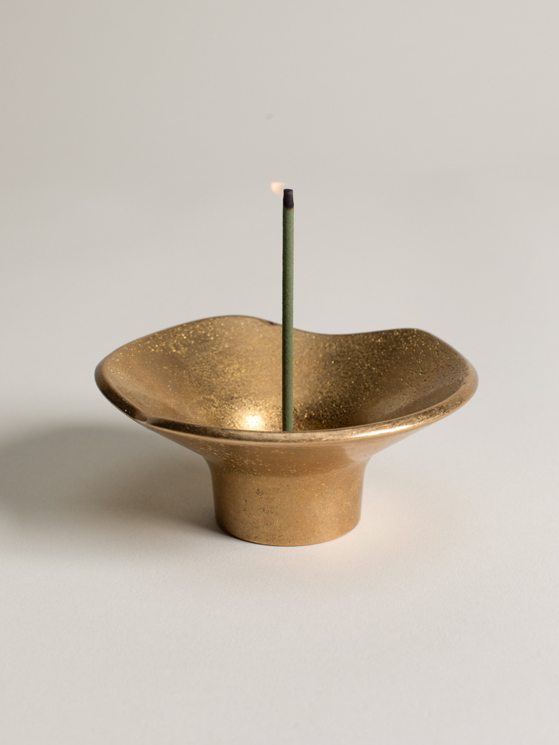Brass incense burner