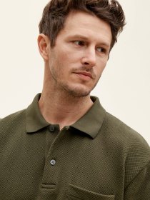 Heavy piqué polo shirt