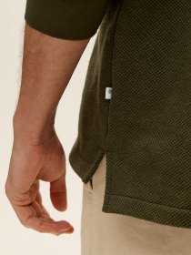 Heavy piqué polo shirt