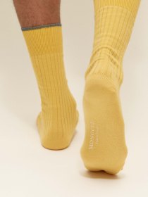 Cotton ribbed socks