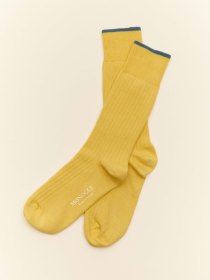 Cotton ribbed socks