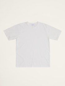 Slub-yarn T-shirt - white