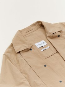 Nylon packable mac - khaki