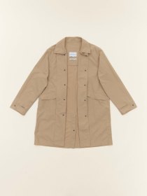Nylon packable mac - khaki