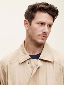 Nylon packable mac - khaki