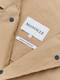 Nylon packable mac - khaki