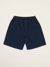 Seersucker shorts - navy
