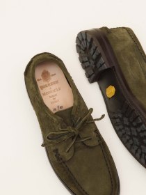Suede bluchers