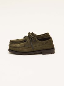 Suede bluchers