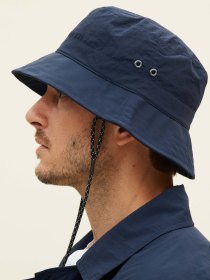 Nylon rain hat - navy