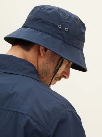 Nylon rain hat - navy
