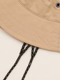 Nylon rain hat - khaki