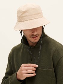 Nylon rain hat - khaki