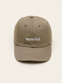 Cotton twill cap - taupe