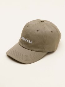 Cotton twill cap - taupe