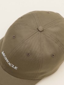Cotton twill cap - taupe