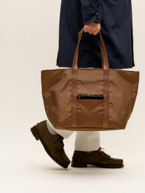 Trolley tote - brown