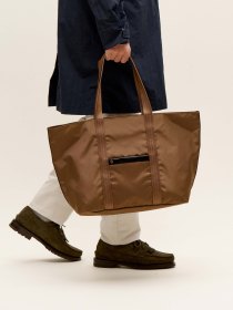 Trolley tote - brown