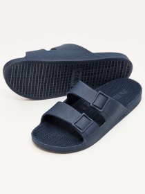 Double-strap sandals - navy