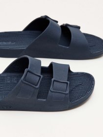 Double-strap sandals - navy