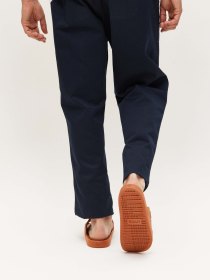 Double-strap sandals - dark orange