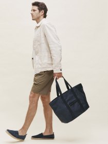 Trolley tote - navy