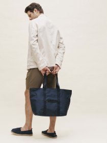 Trolley tote - navy