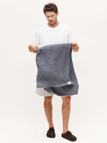 Bath towel - charcoal