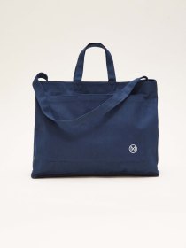 Canvas beach bag - navy