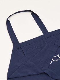 Packable beach bag - navy