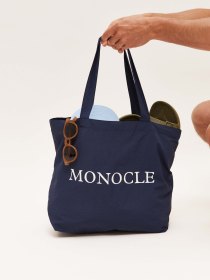 Packable beach bag - navy