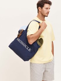 Packable beach bag - navy