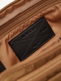 Toiletry pouch - brown