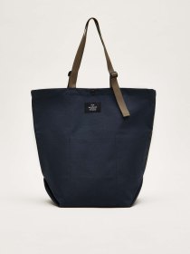 Carry-all tote - navy/green