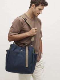 Holdall Bag - navy/green