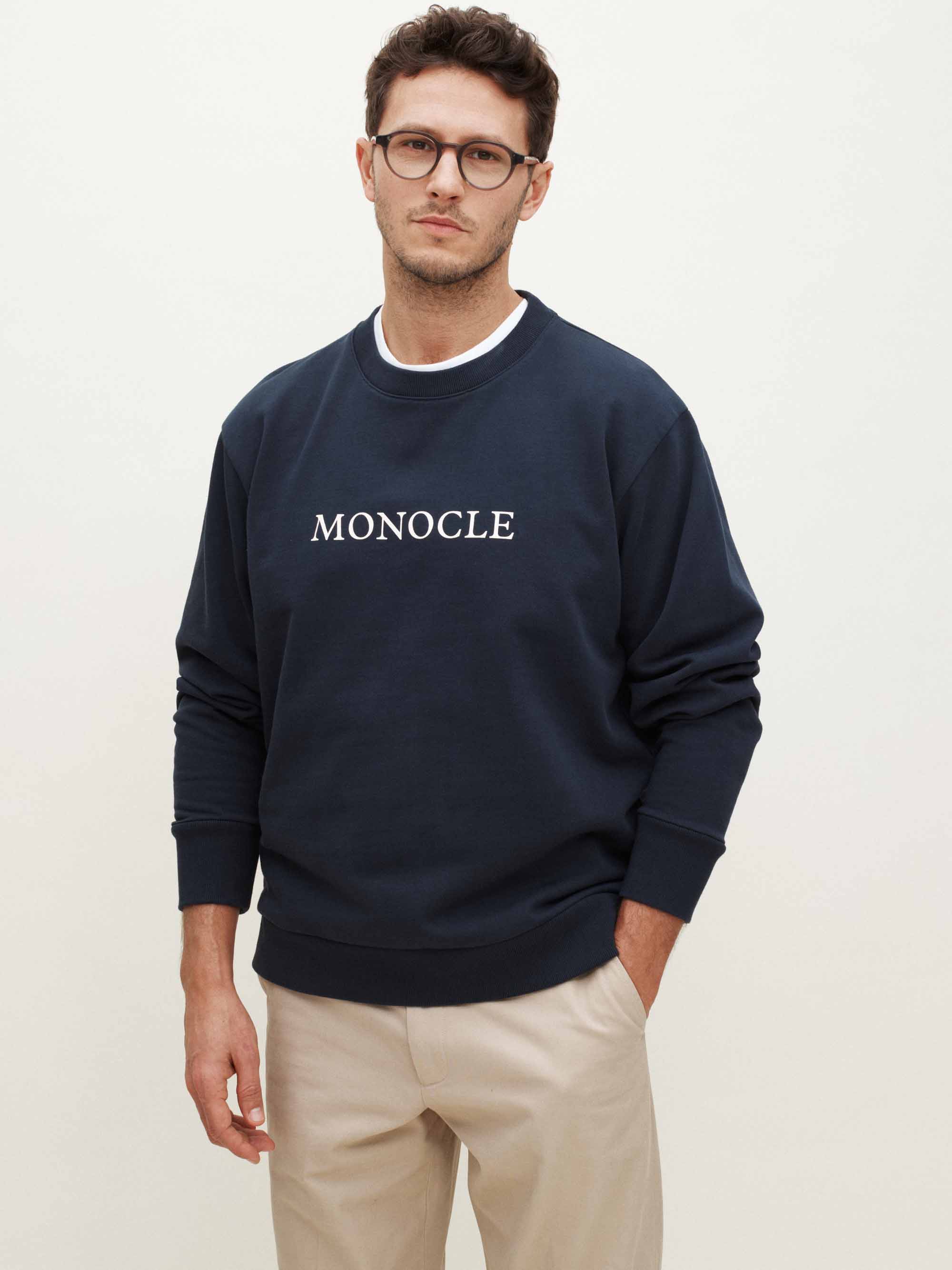 Monocle sweatshirt - navy