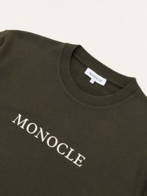 Monocle sweatshirt - olive
