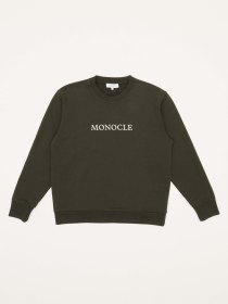 Monocle sweatshirt - olive