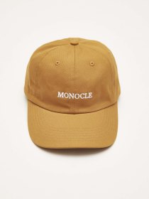 Cotton twill cap - golden brown