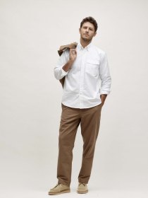 Moleskin trousers - tan