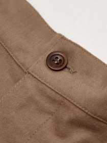 Moleskin trousers - tan