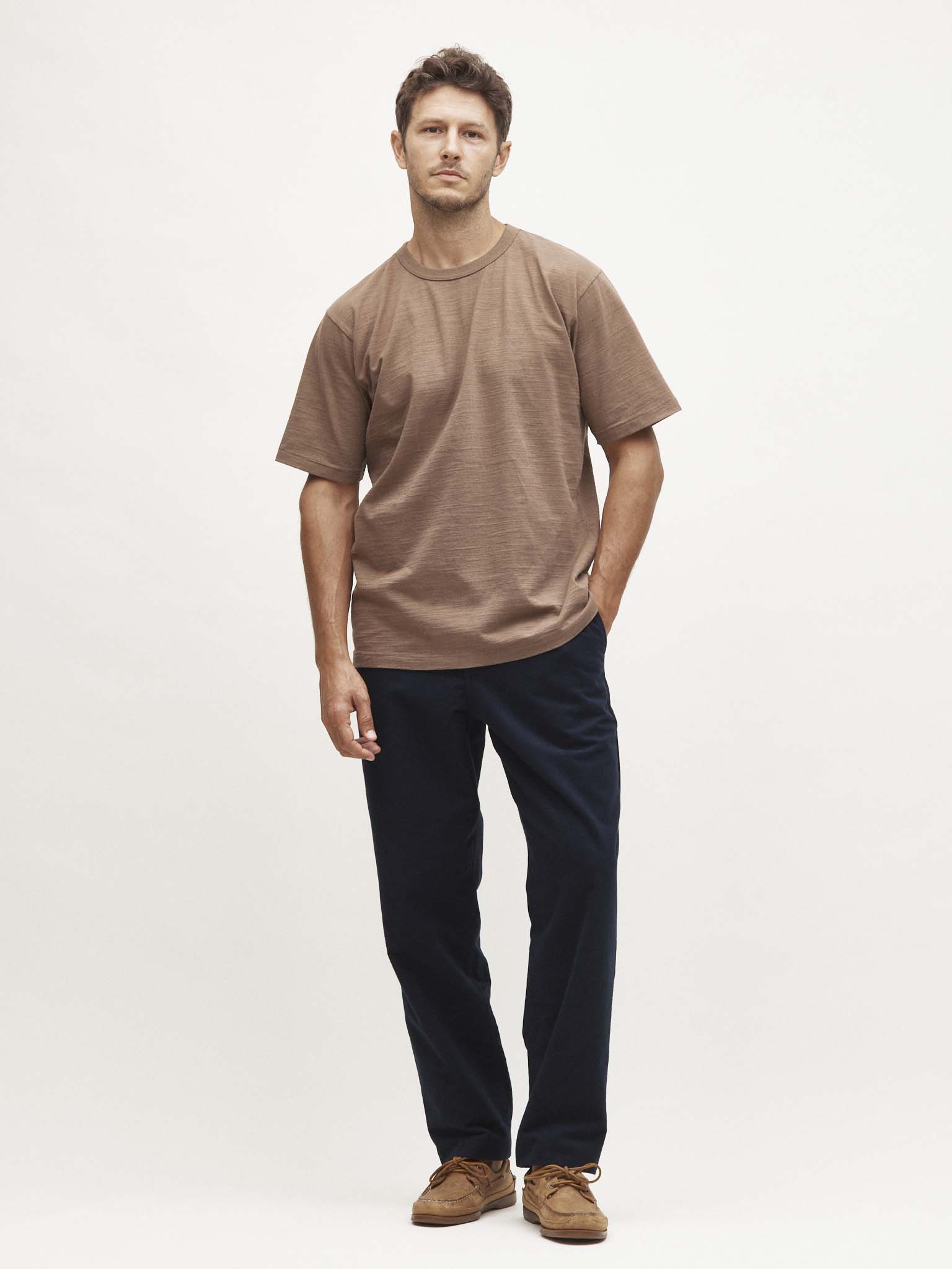 Moleskin trousers - navy