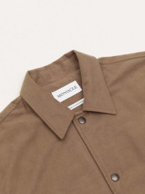 Moleskin coach jacket - tan