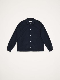 Moleskin coach jacket - navy